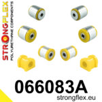 Strongflex Komplet puš zadnjega vzmetenja SPORT za FIAT Freemont 345