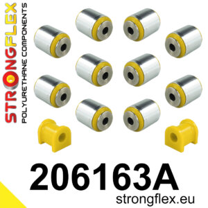 Strongflex Komplet puš zadnjega vzmetenja SPORT za SUZUKI Kizashi