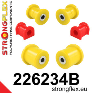 Strongflex Komplet puš sprednjega vzmetenja za VW T5 7H / VW T6 7J