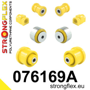 Strongflex Komplet puš sprednjega vzmetenja in zadnje grede SPORT za FORD FIESTA / FORD PUMA