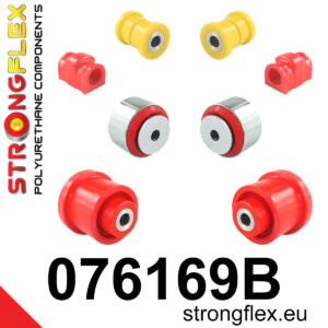 Strongflex Komplet puš sprednjega vzmetenja in zadnje grede za FORD FIESTA / FORD PUMA