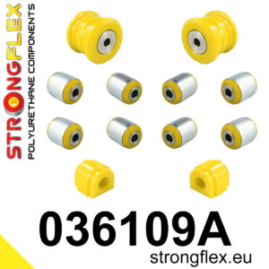 Strongflex Komplet puš zadnjega vzmetenja SPORT za MINI Hatch F55 / MINI Clubman F54
