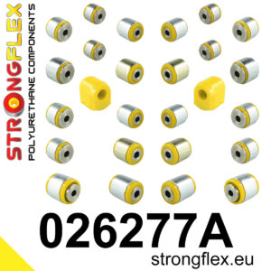 Strongflex Komplet puš zadnjega vzmetenja SPORT za AUDI A4 B9 / AUDI A5 F5