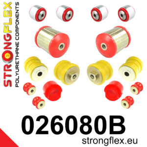 Strongflex Komplet puš sprednjega vzmetenja za AUDI A6 C5 / AUDI A4 B5