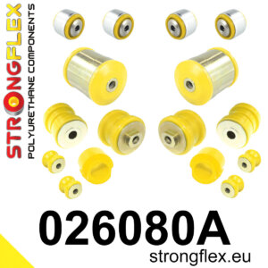 Strongflex Komplet puš sprednjega vzmetenja SPORT za AUDI A6 C5 / AUDI A4 B5