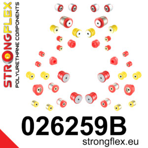 Strongflex Kompletni poliuretanski komplet puš vzmetenja za AUDI A4 B8 / AUDI A5 8T