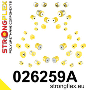 Strongflex Kompletni poliuretanski komplet puš vzmetenja SPORT za AUDI A4 B8 / AUDI A5 8T