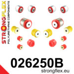 Strongflex Komplet puš sprednjega vzmetenja za PORSCHE Macan / AUDI A4 B8
