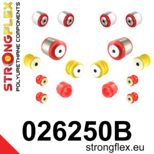 Strongflex Komplet puš sprednjega vzmetenja za PORSCHE Macan / AUDI A4 B8