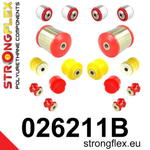Strongflex Komplet puš sprednjega vzmetenja za AUDI A6 C6