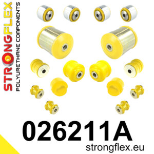 Strongflex Komplet puš sprednjega vzmetenja SPORT za AUDI A6 C6