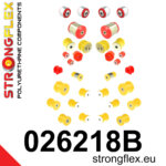 Strongflex Komplet prednjega in zadnjega vzmetenja za AUDI A4 B5