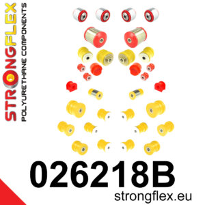 Strongflex Komplet prednjega in zadnjega vzmetenja za AUDI A4 B5