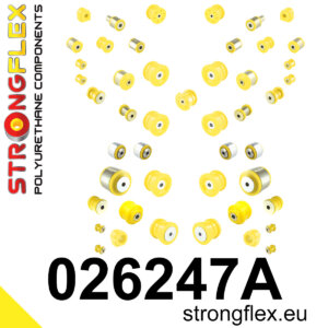 Strongflex Kompletni poliuretanski komplet puš vzmetenja SPORT za AUDI A8 D3 / VOLKSWAGEN PHAETON 3D
