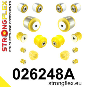 Strongflex Komplet puš sprednjega vzmetenja SPORT za AUDI A8 D3 / VOLKSWAGEN PHAETON 3D