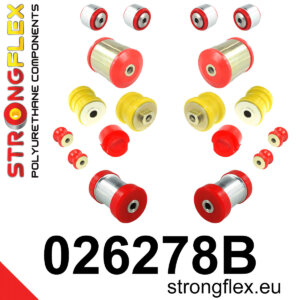 Strongflex Komplet puš sprednjega vzmetenja in zadnje grede za AUDI A4 B5