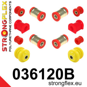Strongflex Komplet puš zadnjega vzmetenja za BMW Z1 E30