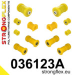 Strongflex Komplet puš zadnjega vzmetenja SPORT za BMW 3 E30