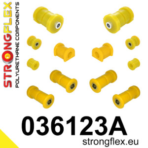 Strongflex Komplet puš zadnjega vzmetenja SPORT za BMW 3 E30
