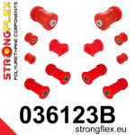 Strongflex Komplet puš zadnjega vzmetenja za BMW 3 E30