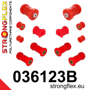 Strongflex Komplet puš zadnjega vzmetenja za BMW 3 E30