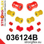 Strongflex Komplet puš zadnjega vzmetenja za BMW 5 E28 / BMW 6 E24