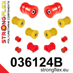 Strongflex Komplet puš zadnjega vzmetenja za BMW 5 E28 / BMW 6 E24