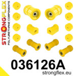 Strongflex Komplet puš zadnjega vzmetenja SPORT za BMW 6 E24 / BMW E3 E3