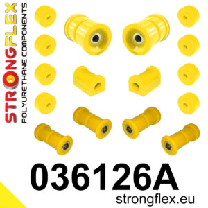 Strongflex Komplet puš zadnjega vzmetenja SPORT za BMW 6 E24 / BMW E3 E3
