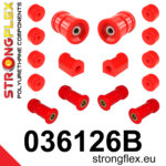 Strongflex Komplet puš zadnjega vzmetenja za BMW 6 E24 / BMW E3 E3