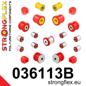 Strongflex Kompletni poliuretanski komplet puš vzmetenja za MINI Clubman F54 / BMW 1 F40