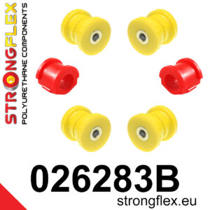 Strongflex Komplet puš sprednjega vzmetenja za AUDI 80 B2 / AUDI 80 B3