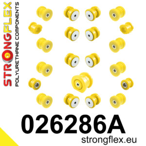 Strongflex Kompletni poliuretanski komplet puš vzmetenja SPORT za AUDI 80 B3