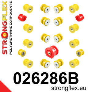 Strongflex Kompletni poliuretanski komplet puš vzmetenja za AUDI 80 B3