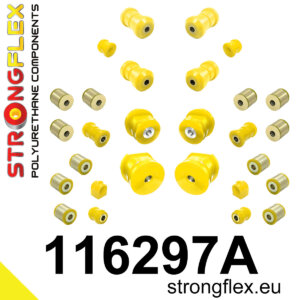 Strongflex Kompletni poliuretanski komplet puš vzmetenja SPORT za MERCEDES-BENZ E-CLASS 124