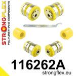 Strongflex Komplet puš sprednjega vzmetenja SPORT za MERCEDES-BENZ C-CLASS 204 / MERCEDES-BENZ E-CLASS 207