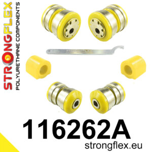 Strongflex Komplet puš sprednjega vzmetenja SPORT za MERCEDES-BENZ C-CLASS 204 / MERCEDES-BENZ E-CLASS 207