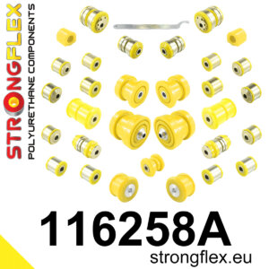 Strongflex Kompletni poliuretanski komplet puš vzmetenja SPORT za MERCEDES-BENZ C-CLASS 204 / MERCEDES-BENZ E-CLASS 207