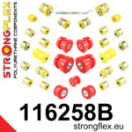 Strongflex Kompletni poliuretanski komplet puš vzmetenja za MERCEDES-BENZ C-CLASS 204 / MERCEDES-BENZ E-CLASS 207