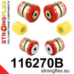 Strongflex Komplet puš sprednjega vzmetenja za MERCEDES-BENZ C-CLASS 204 / MERCEDES-BENZ E-CLASS 207