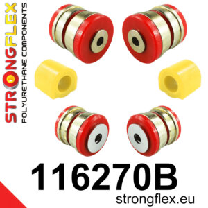 Strongflex Komplet puš sprednjega vzmetenja za MERCEDES-BENZ C-CLASS 204 / MERCEDES-BENZ E-CLASS 207