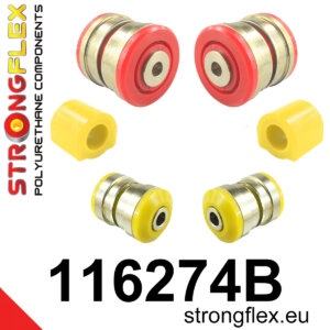 Strongflex Komplet puš sprednjega vzmetenja za MERCEDES-BENZ E-CLASS 212 / MERCEDES-BENZ CLS C218