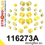 Strongflex Kompletni poliuretanski komplet puš vzmetenja SPORT za MERCEDES-BENZ E-CLASS 212 / MERCEDES-BENZ CLS C218