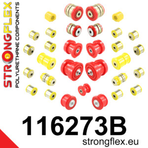Strongflex Kompletni poliuretanski komplet puš vzmetenja za MERCEDES-BENZ E-CLASS 212 / MERCEDES-BENZ CLS C218