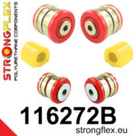Strongflex Komplet puš sprednjega vzmetenja za MERCEDES-BENZ E-CLASS 212 / MERCEDES-BENZ CLS C218
