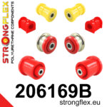 Strongflex Komplet puš sprednjega vzmetenja in zadnje grede za SUZUKI Vitara / SUZUKI S-Cross