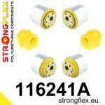 Strongflex Komplet puš sprednjega vzmetenja SPORT za MERCEDES-BENZ CLK W209 / MERCEDES-BENZ C-CLASS 203