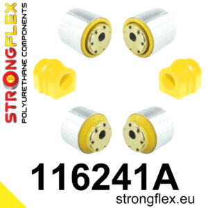 Strongflex Komplet puš sprednjega vzmetenja SPORT za MERCEDES-BENZ CLK W209 / MERCEDES-BENZ C-CLASS 203
