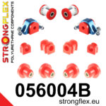 Strongflex Komplet puš sprednjega vzmetenja in zadnje grede za CITROËN AX / CITROËN SAXO