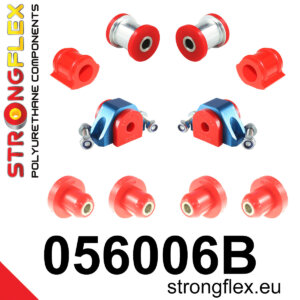 Strongflex Komplet puš sprednjega vzmetenja in zadnje grede za CITROËN SAXO / PEUGEOT 106